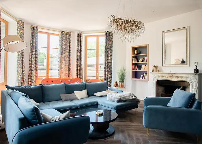 Grand T4 Luxe, Spa, Cheminee Baby-foot, Jardin Lägenhet *