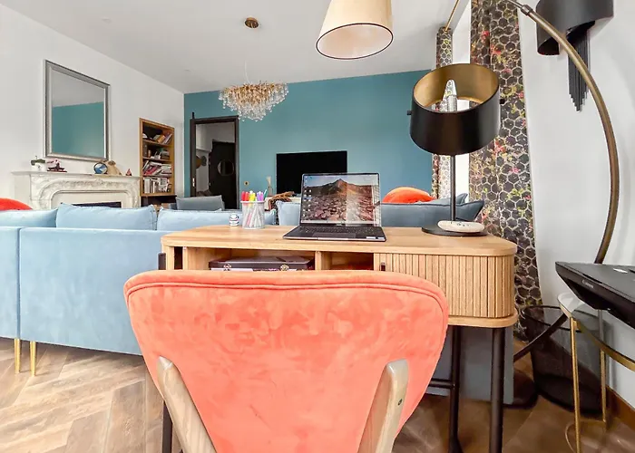 Grand T4 Luxe, Spa, Cheminee Baby-foot, Jardin Apartamento *