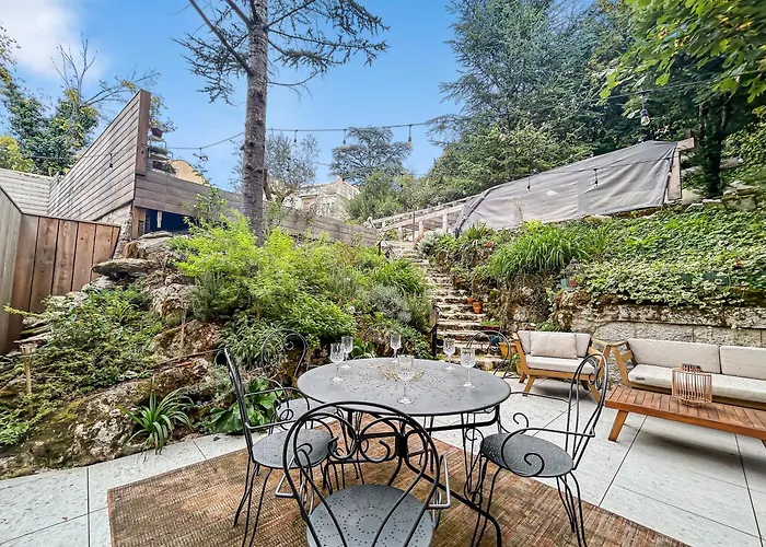 Apartamento Grand T4 Luxe, Spa, Cheminee Baby-foot, Jardin Aix-les-Bains