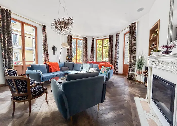 Grand T4 Luxe, Spa, Cheminee Baby-foot, Jardin Lägenhet *