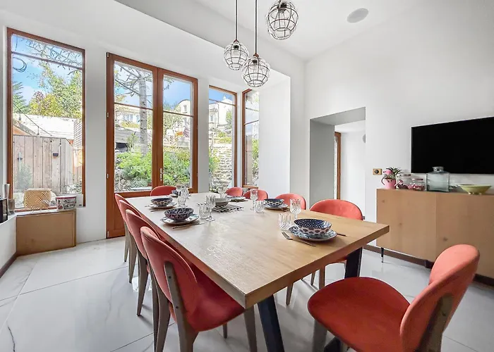 Grand T4 Luxe, Spa, Cheminee Baby-foot, Jardin Lägenhet *