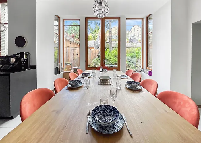 Apartamento Grand T4 Luxe, Spa, Cheminee Baby-foot, Jardin