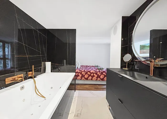 Grand T4 Luxe, Spa, Cheminee Baby-foot, Jardin * Aix-les-Bains